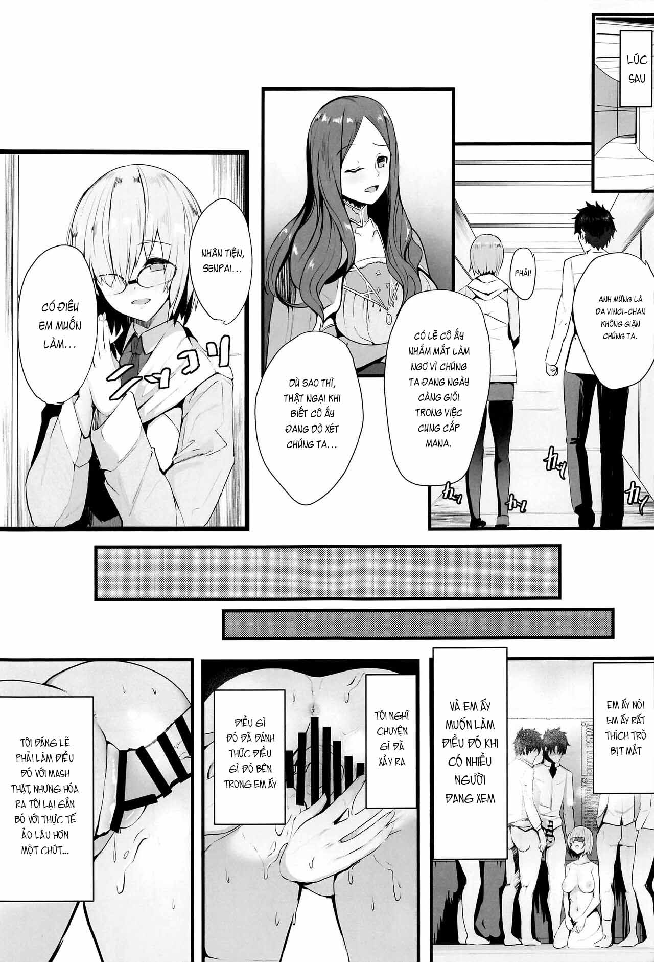 Cuộc Sống Học Đường Cùng Mash Tập 3_ Chương Hentai Khi Ngủ - Trang 18