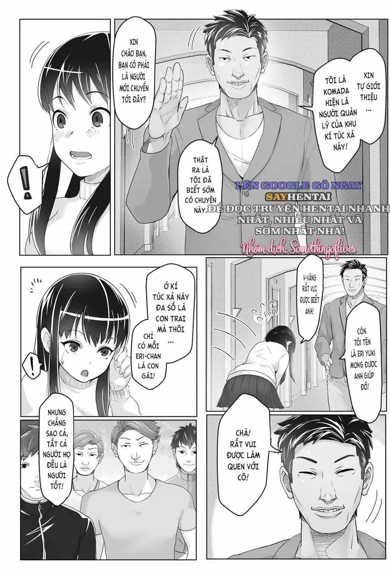 Thiếu Nữ Tóc Đen Lên Thành Phố Sống Cùng Ngôi Nhà Chung Chỉ Toàn Đàn Ông - Trang 7