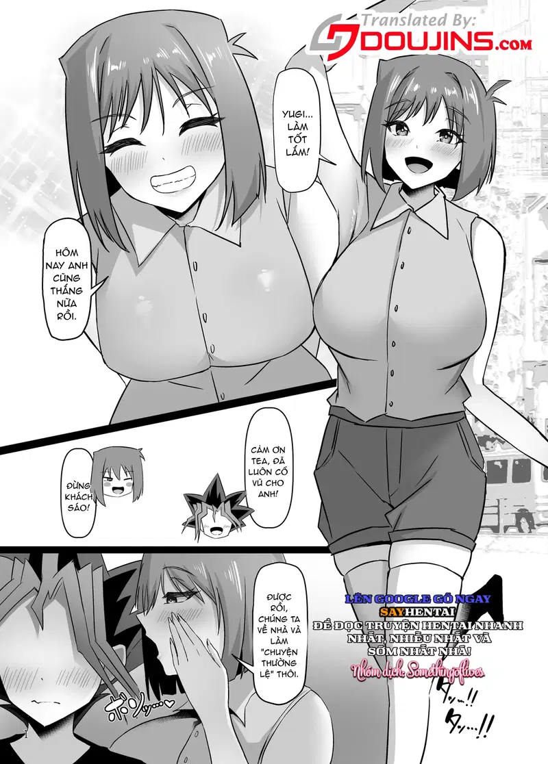 Bắn vào trong_ cùng Mazaki Anzu như một phần thưởng - Trang 2