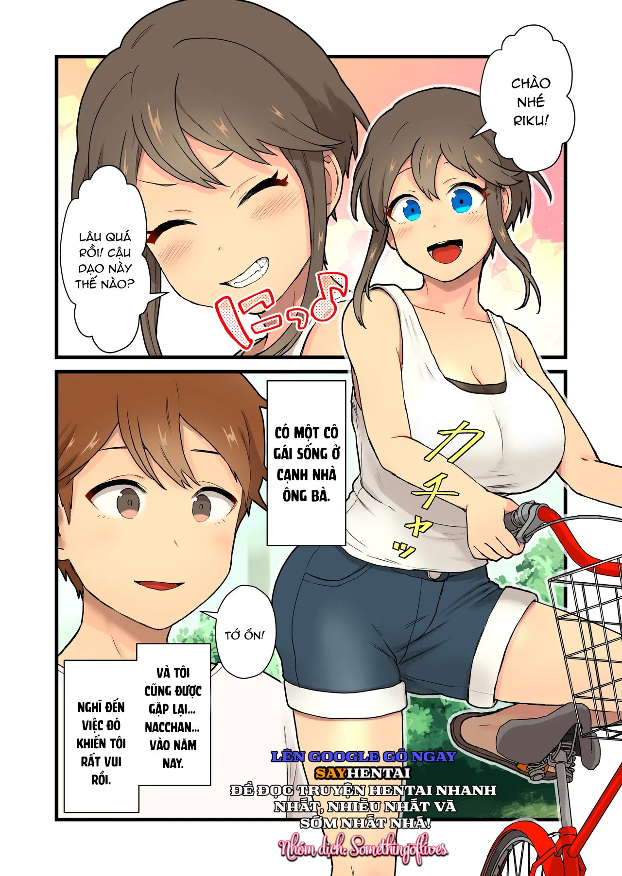 Phá vỡ mối quan hệ với cô bạn hàng xóm nhà bên - Trang 3