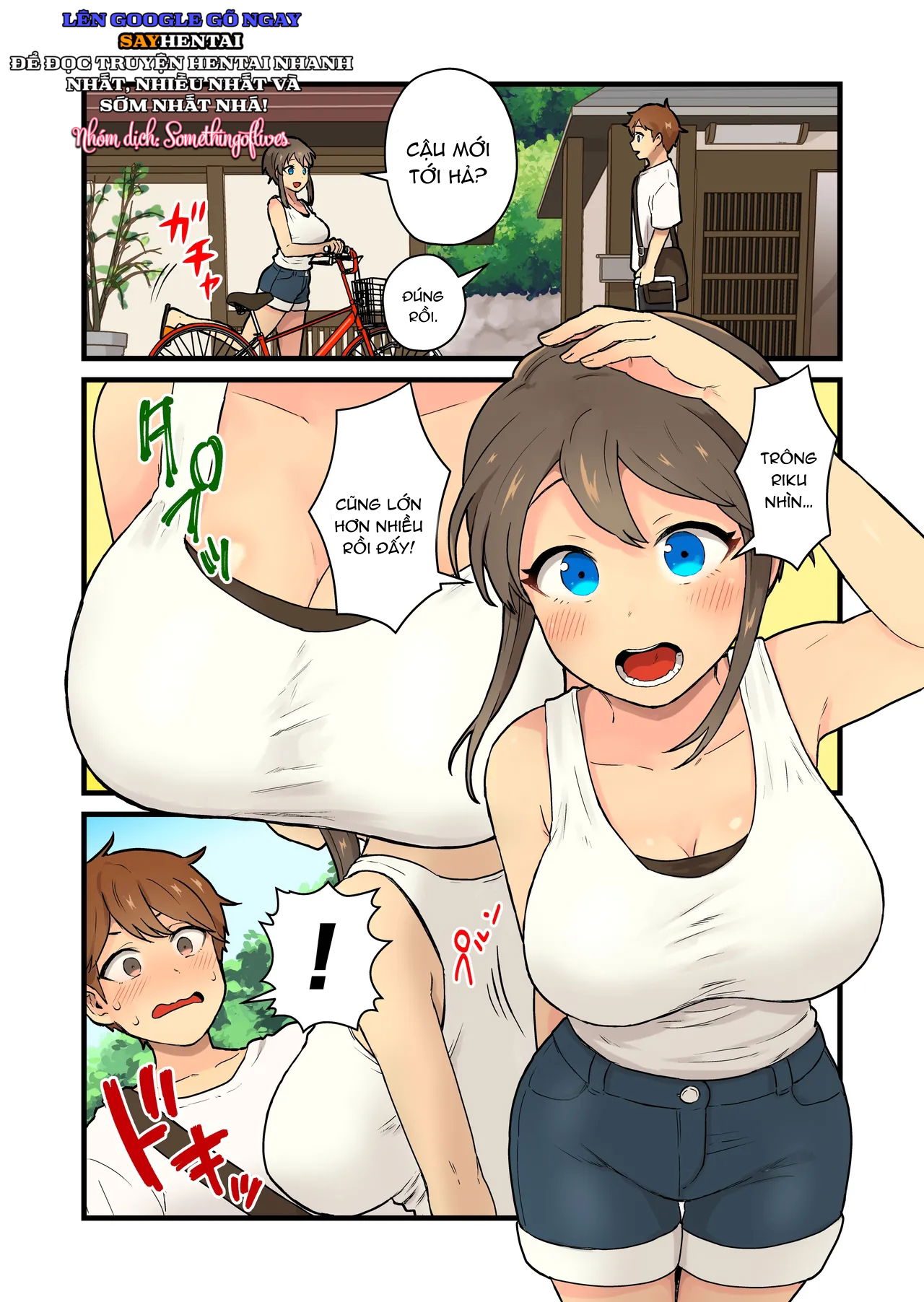 Phá vỡ mối quan hệ với cô bạn hàng xóm nhà bên - Trang 4