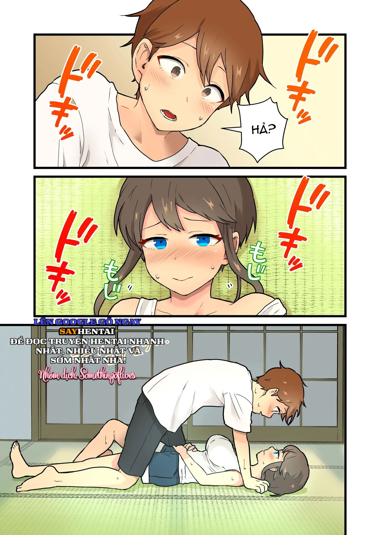 Phá vỡ mối quan hệ với cô bạn hàng xóm nhà bên - Trang 12