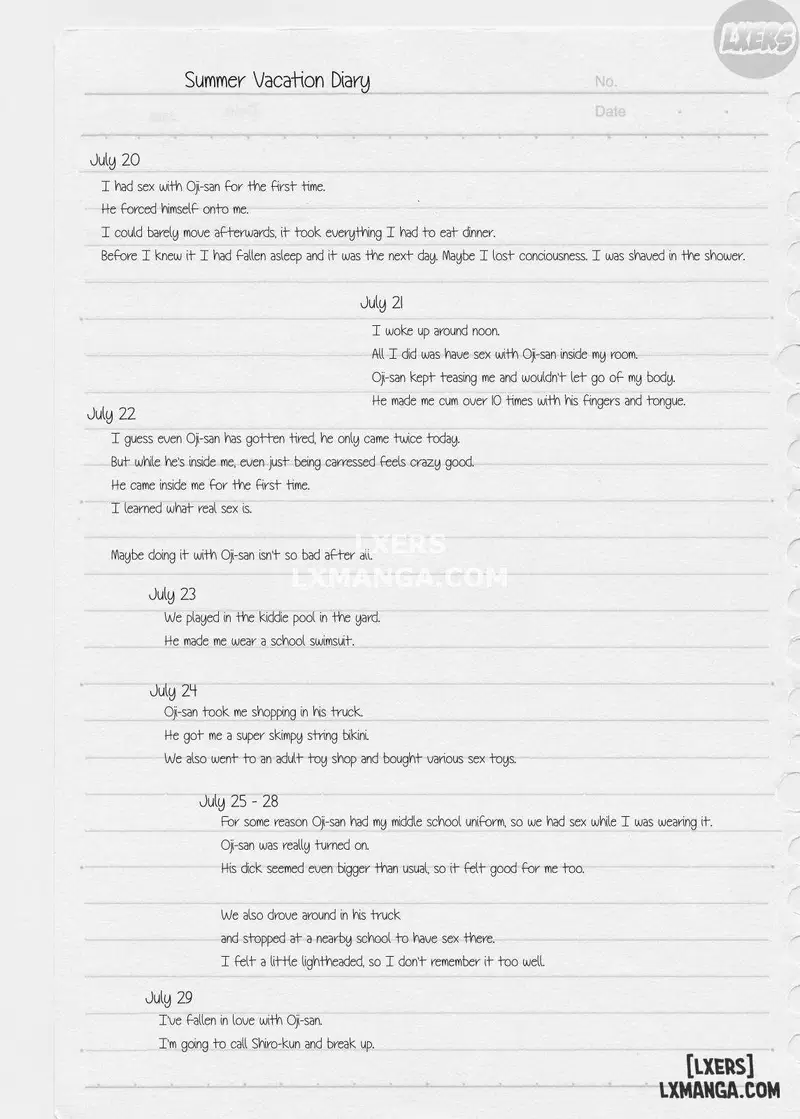 Natsuyasumi ni Aenakatta Boku no Kanojo wa - Trang 30