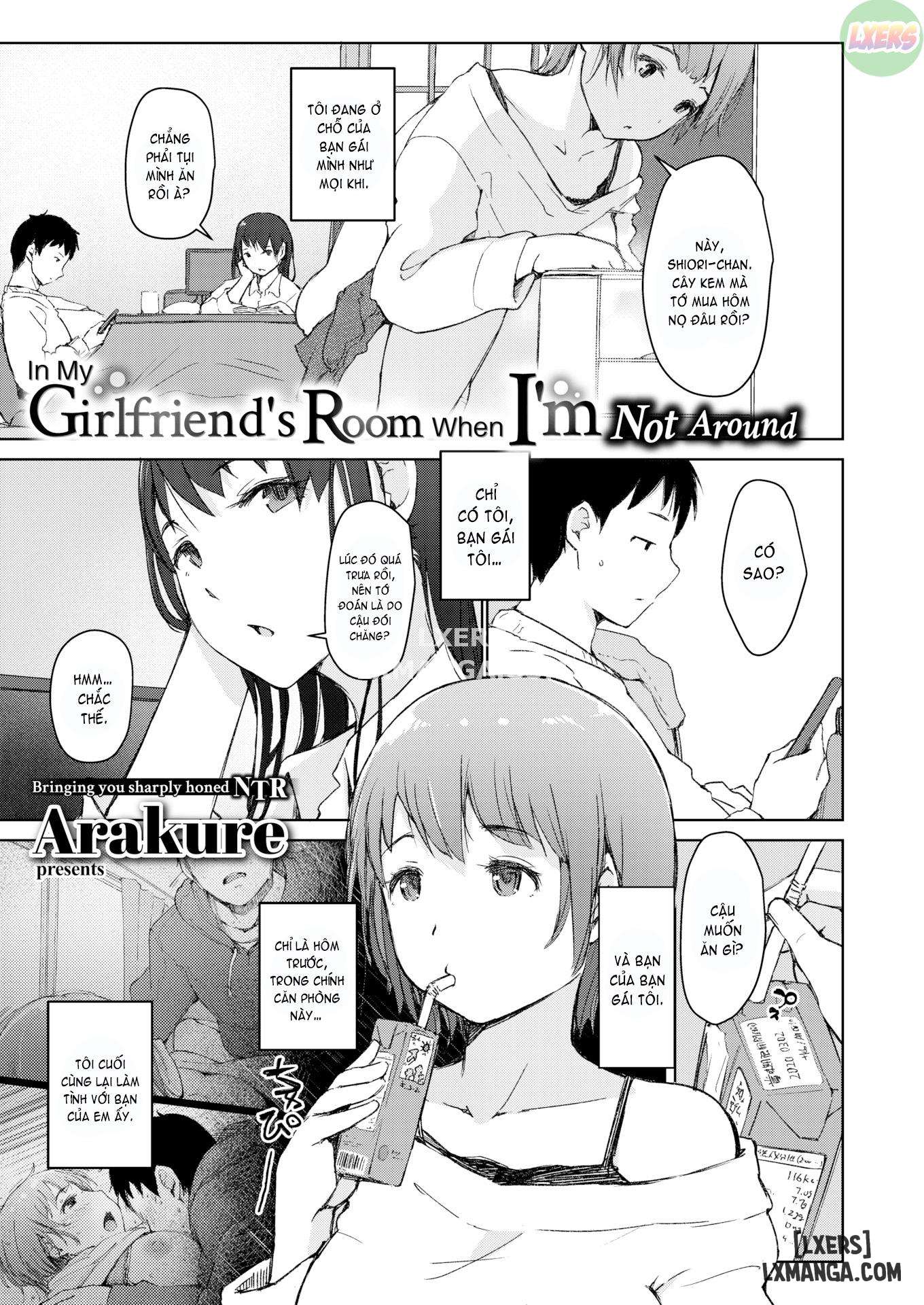 In My Girlfriend’s Room Without My Girlfriend - Trang 1