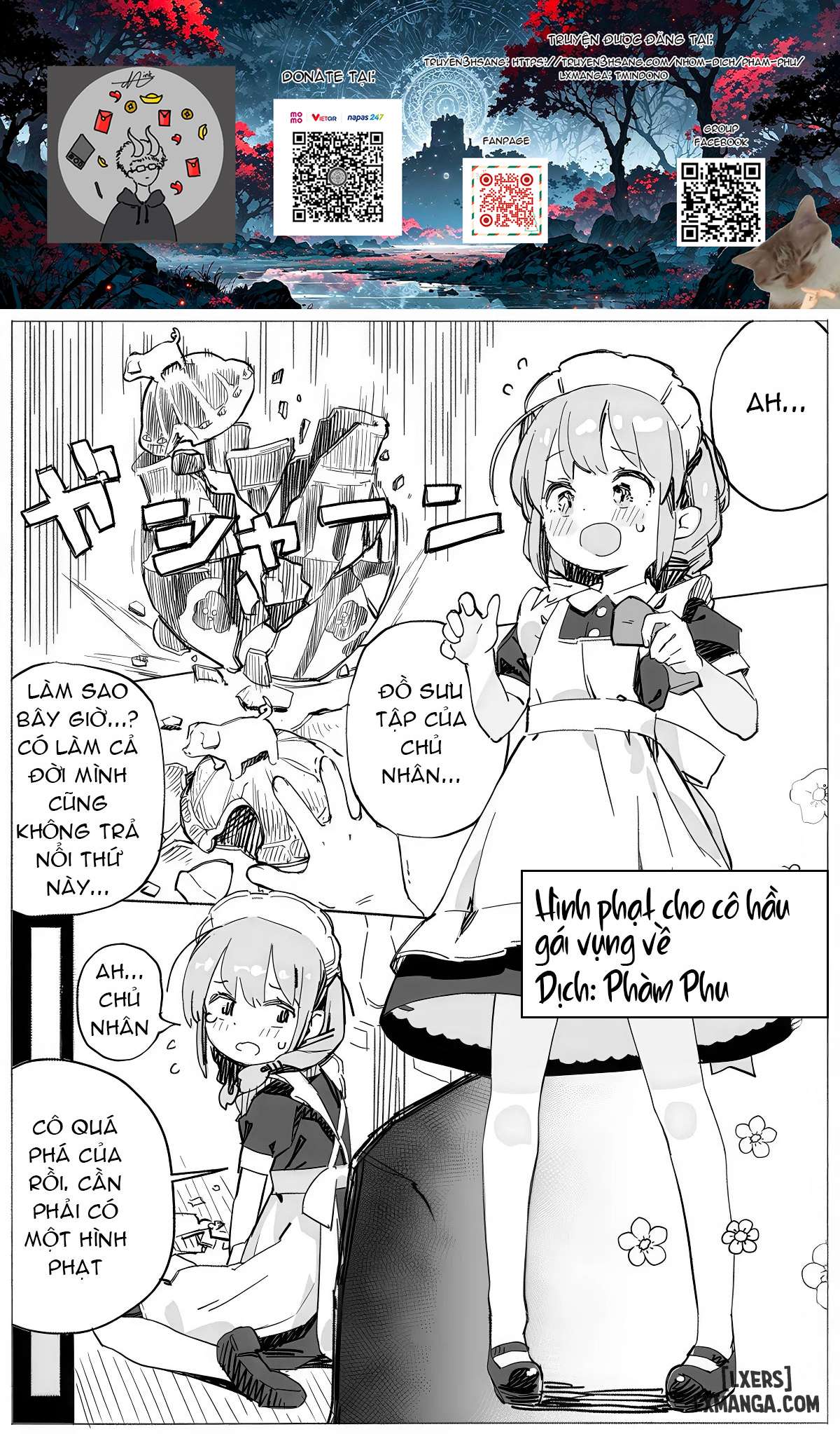 Hình Phạt Cho Cô Hầu Gái Vụng Về - Trang 1