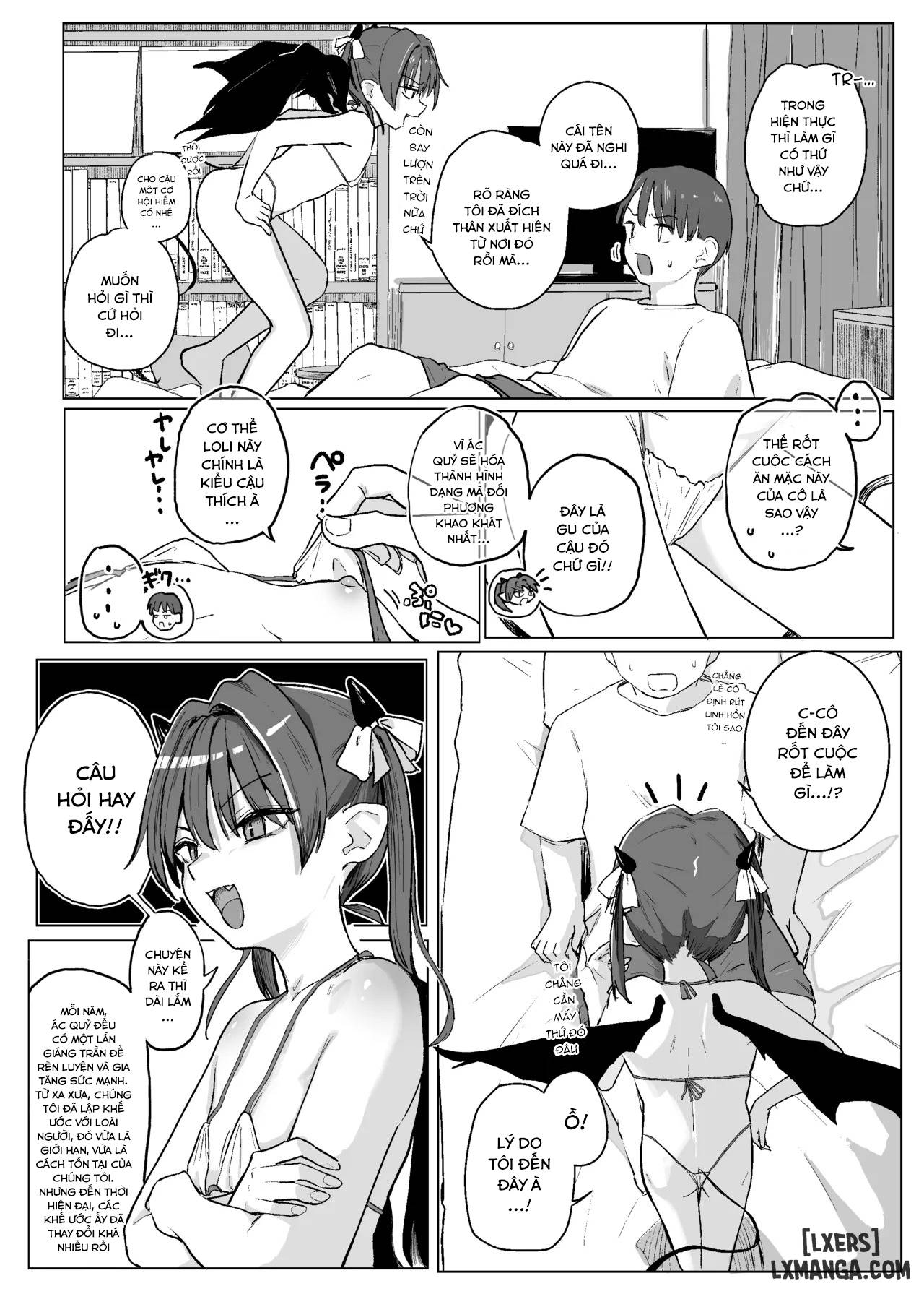 Akuma o Chinpo de Yattsukero!! - Trang 8