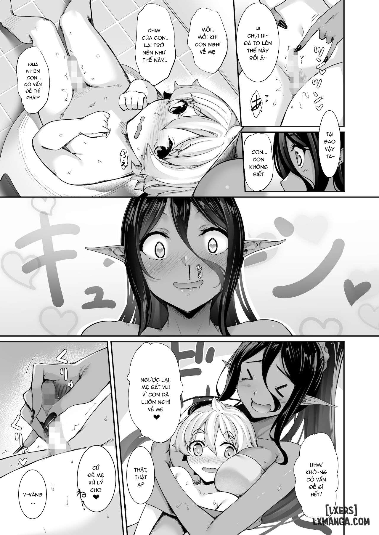 Chotto dake Ai ga Omoi Dark Elf ga Isekai kara Oikakete Kita 1 - Trang 6