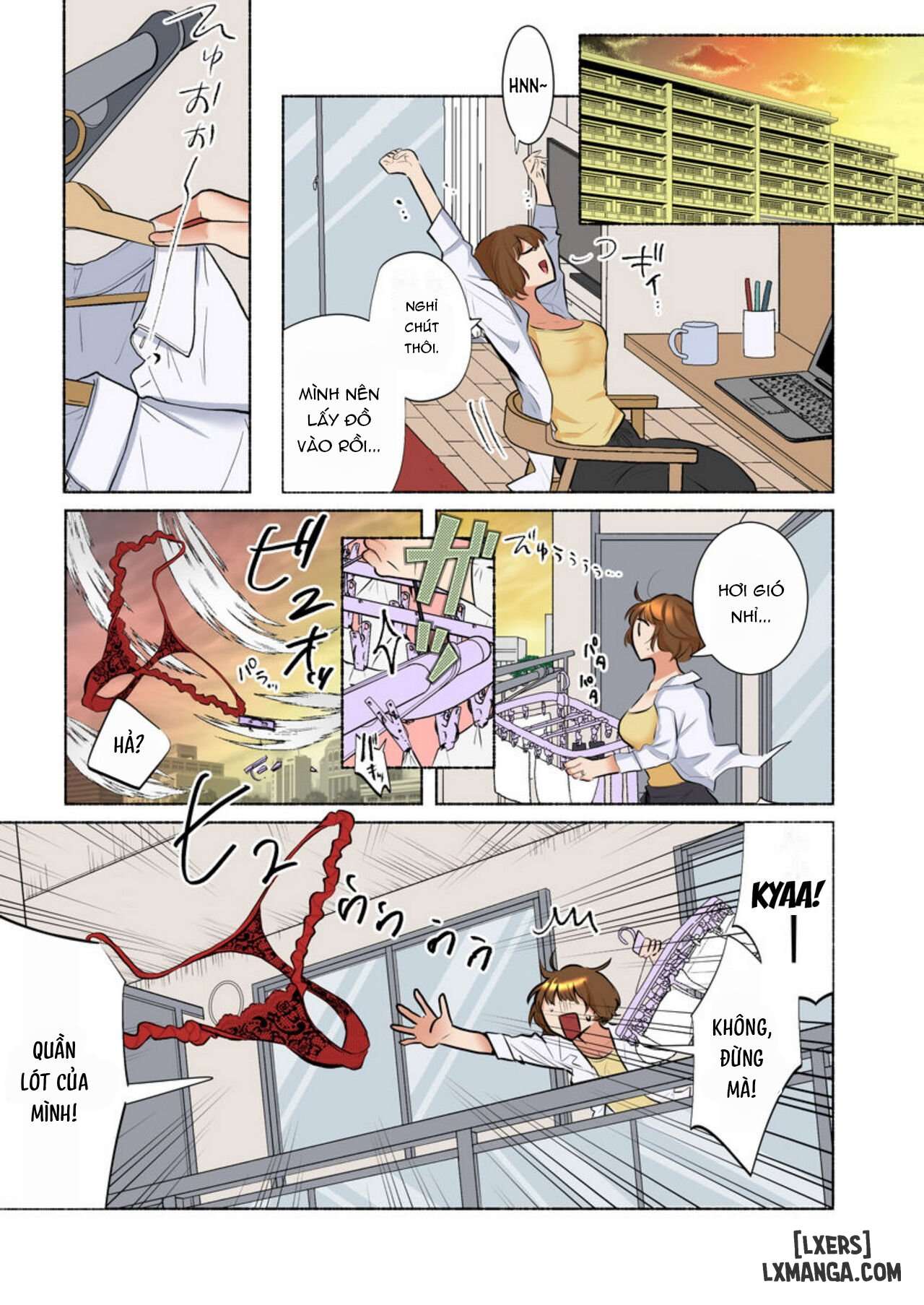 Her Neighbor is a Sadistic Ex-Boyfriend. She Loves her Husband, but her Aching Body is Being Redeveloped 1 - Trang 18