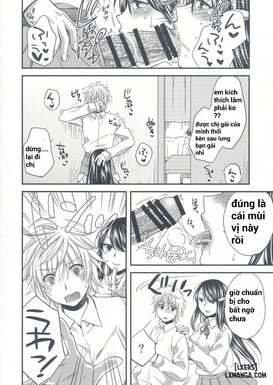 Wagamama na Ane no Yokubou Trap - Trang 7