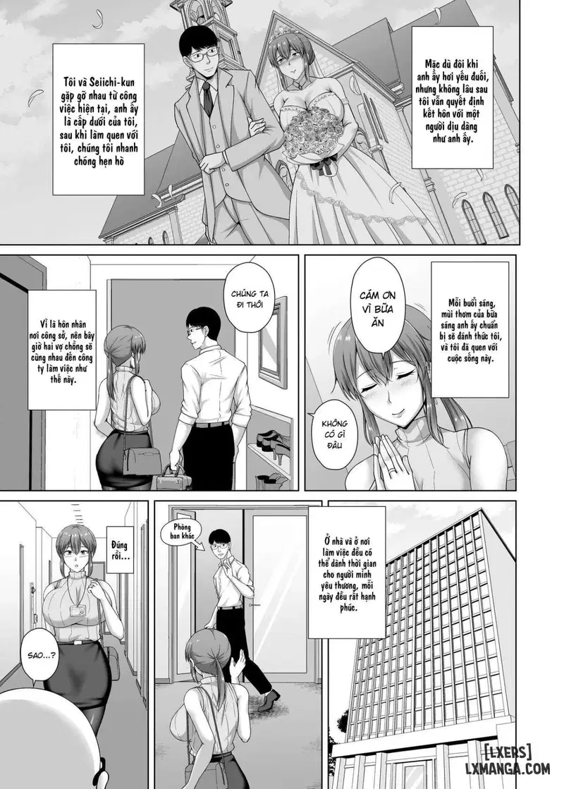 Người phụ nữ đã kết hôn lại sa vào tay ông chủ của mình - Trang 7