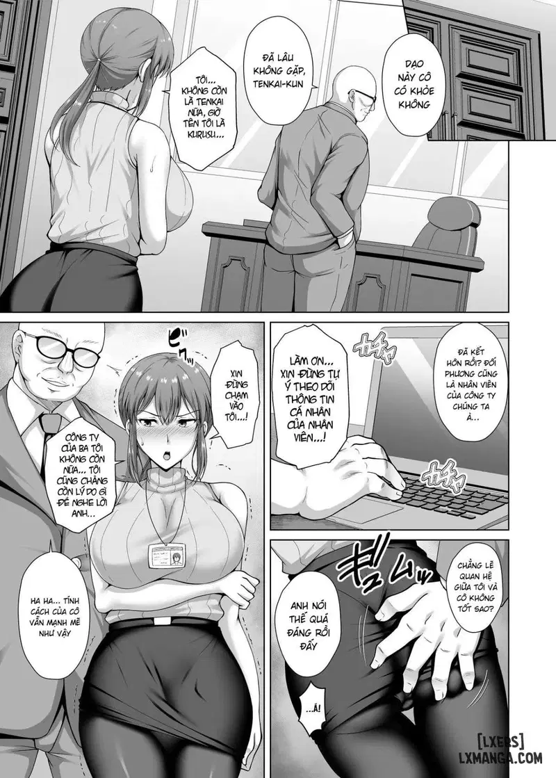 Người phụ nữ đã kết hôn lại sa vào tay ông chủ của mình - Trang 9