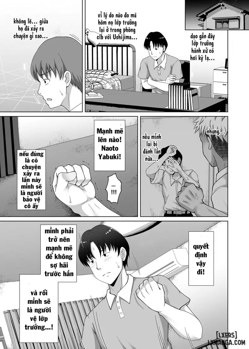 Lý do cô ấy tháo kính ~ Tình yêu đơn phương của cô lớp trưởng ngực khủng bị bạn trai hư hỏng quyến rũ - Trang 26