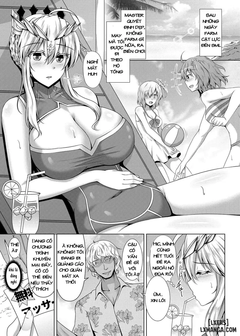 Chichiue ga Charao ni Oil Massage de Otosareru - Trang 4