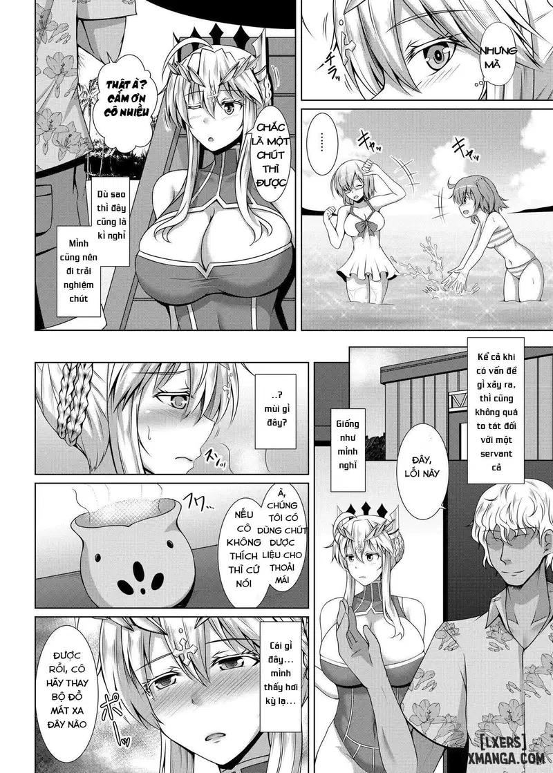 Chichiue ga Charao ni Oil Massage de Otosareru - Trang 5