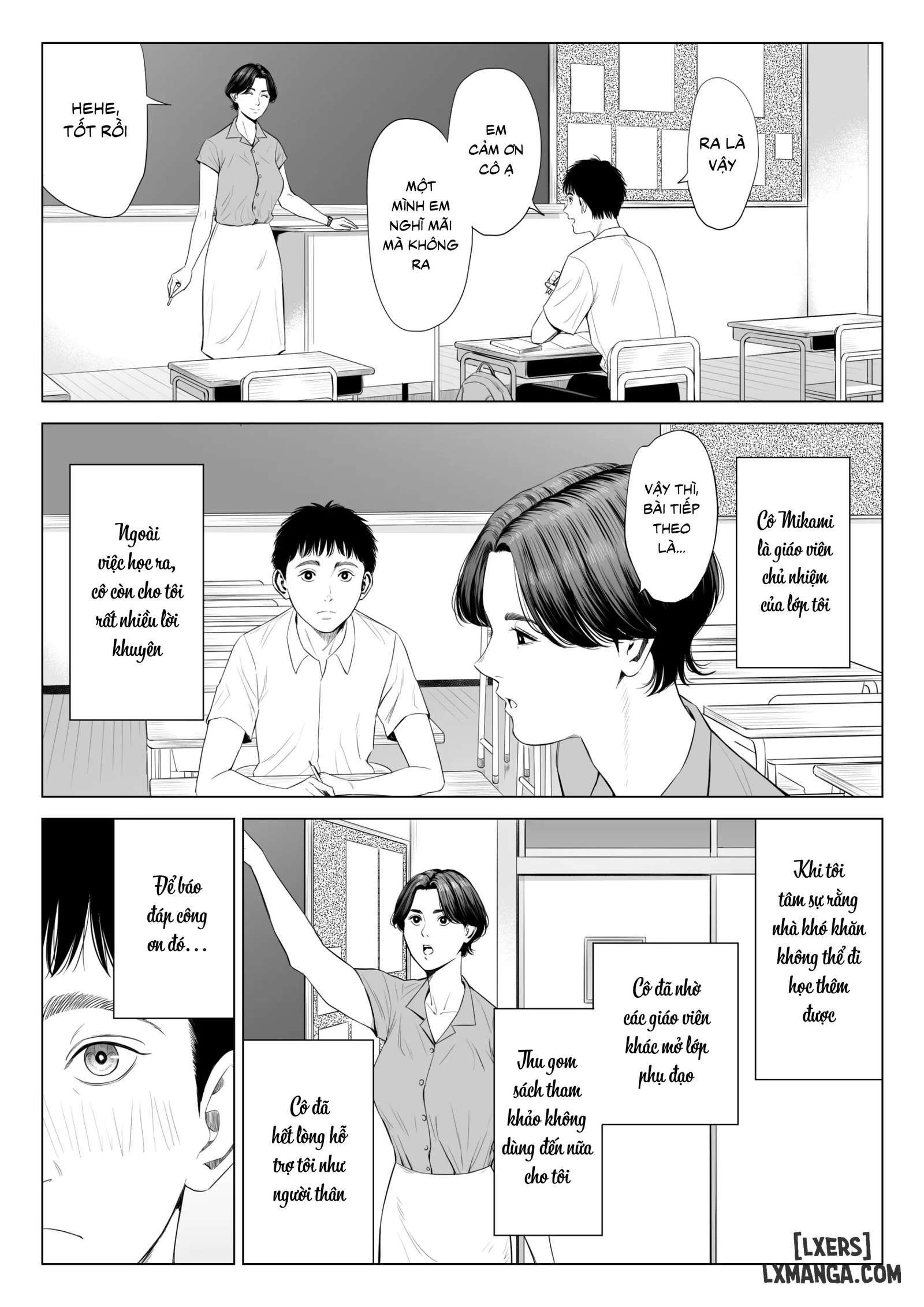 Mikami Sensei Ekohiiki Kyoushi no Hisanna Matsuro - Trang 7