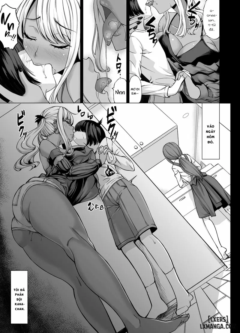 A-Cup no Kanojo yori J-Cup no Kuro Gal no Onee-san no Hou ga Ii yo ne - Trang 2