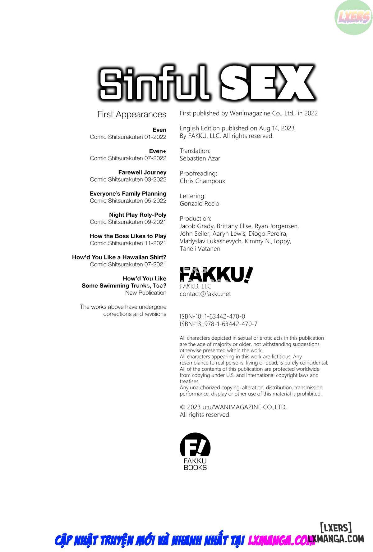 Sự Tội Lỗi Của Tình Dục - Trang 6