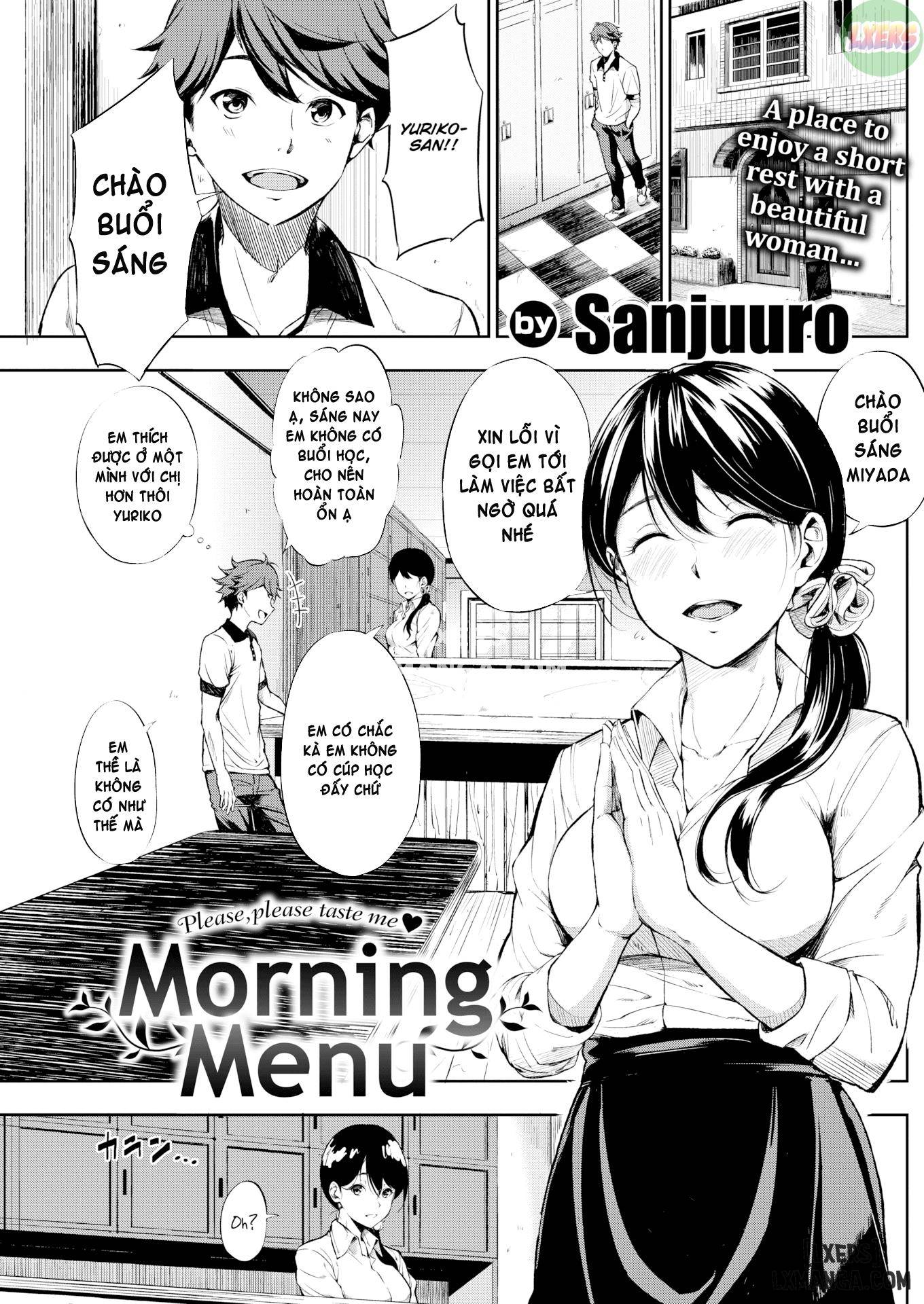 Morning Menu - Trang 1