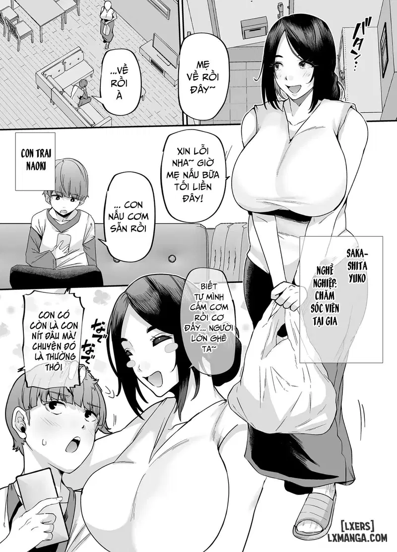 Mẹ tôi là người giúp việc nhà - từ dọn dẹp phòng đến thỏa mãn ham muốn tình dục - Trang 2