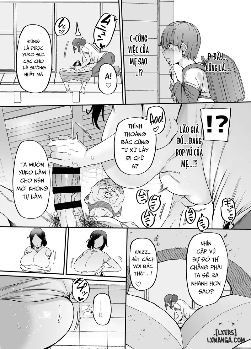 Mẹ tôi là người giúp việc nhà - từ dọn dẹp phòng đến thỏa mãn ham muốn tình dục - Trang 9