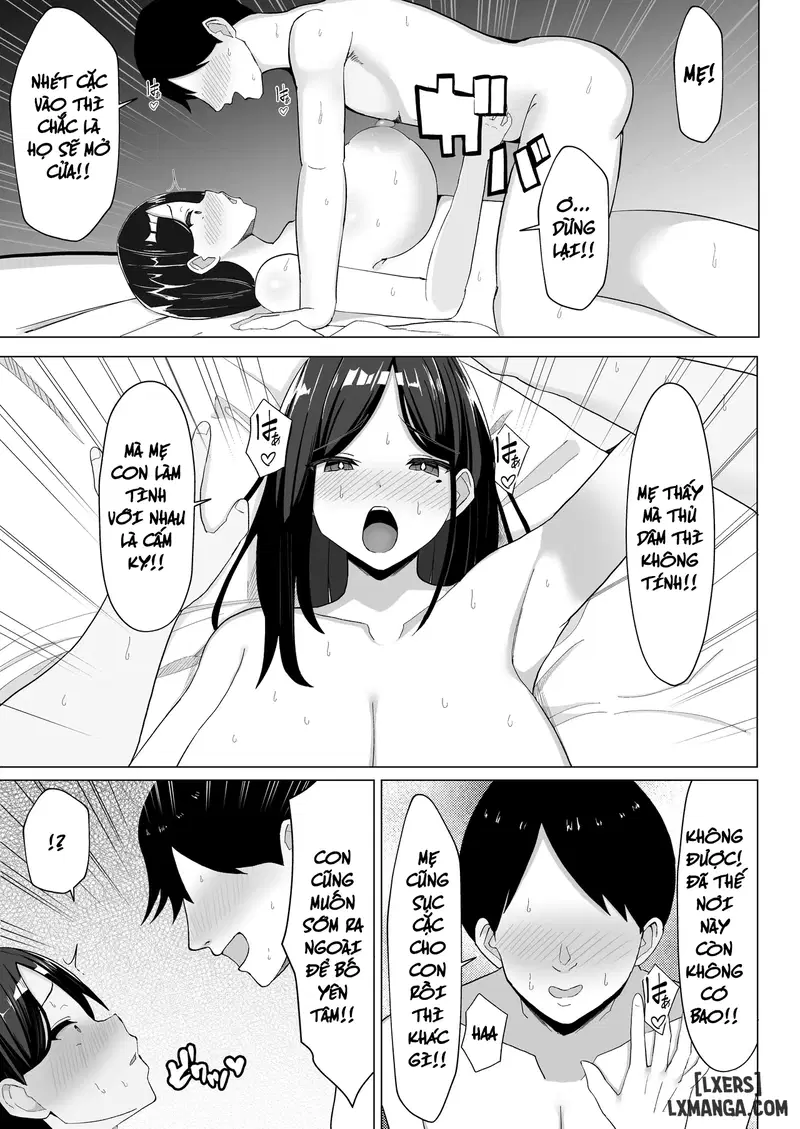 Kaa-chan to Sex Shinai to Derarenai Heya ~Kuchiurusai Haha to Hankouki no Ore~ - Trang 24