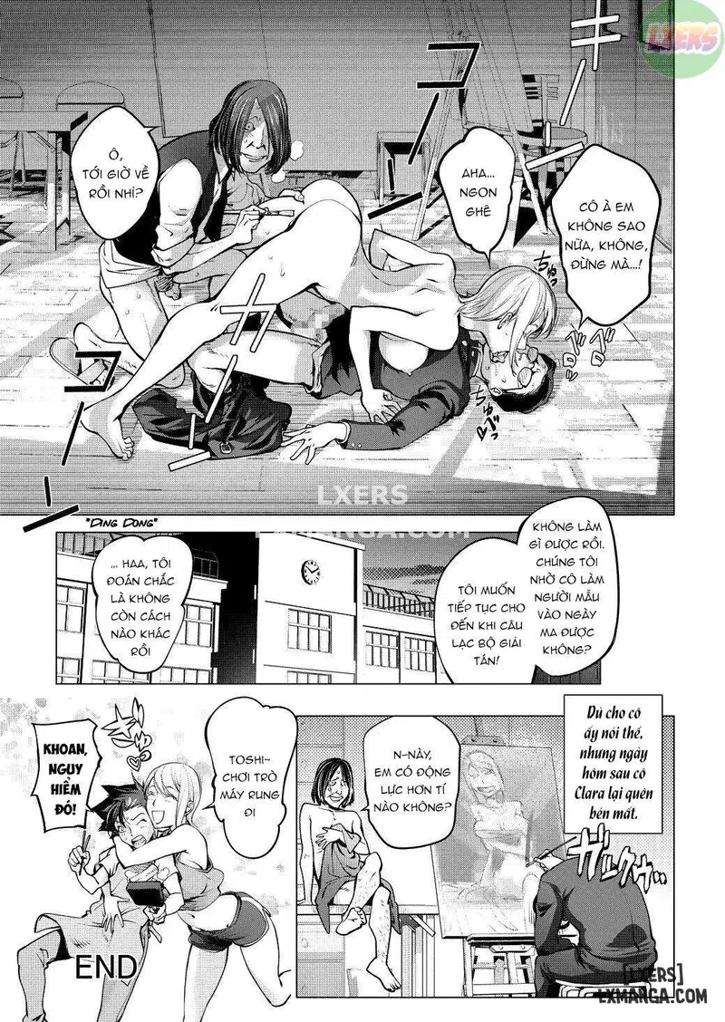 Clara-sensei no Bijutsu Kyoushitsuuu - Trang 33