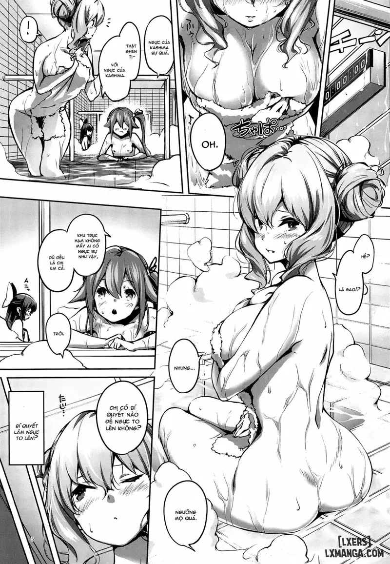 Kashima to Pakkopako Ni Aijou wa Kashima no Mune - Trang 3