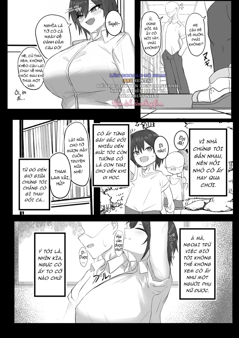 Chuyện Ấy Với Cô Bạn Thanh Mai Trúc Mã Ngực Khủng Cỡ J-Cup, Người Tôi Từng Lầm Tưởng Là Con Trai - Trang 4