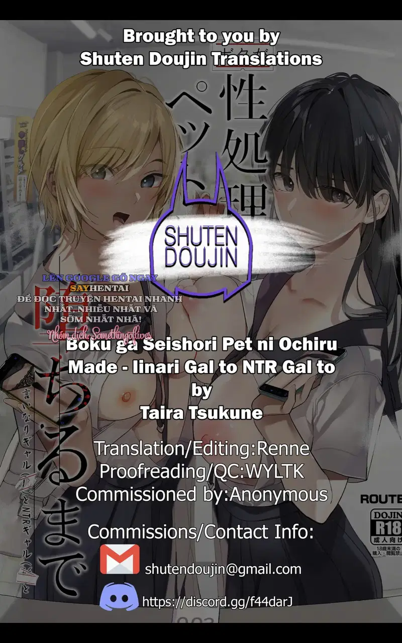 Cho Đến Khi Tôi Sa Ngã Thành Thú Cưng Xử Lý Tình Dục - Với Gal Ngoan Ngoãn Và Gal NTR - Trang 37