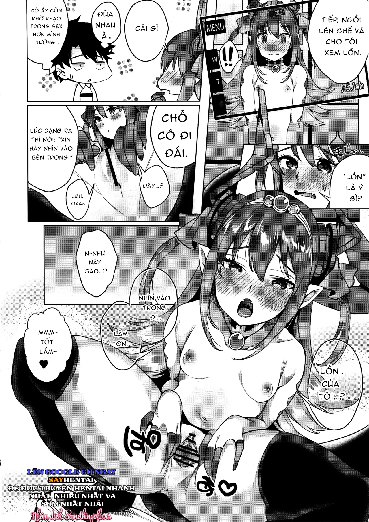 Ma Nữ Đùa Giỡn Bằng Chân Máu Tươi - Trang 8