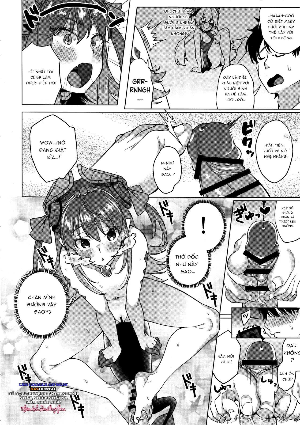 Ma Nữ Đùa Giỡn Bằng Chân Máu Tươi - Trang 12
