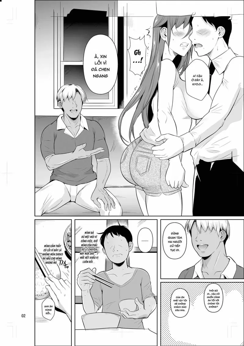 Những Người Vợ _Lỗ_ Ở Khu Phố Mua Sắm 4 - Trang 3