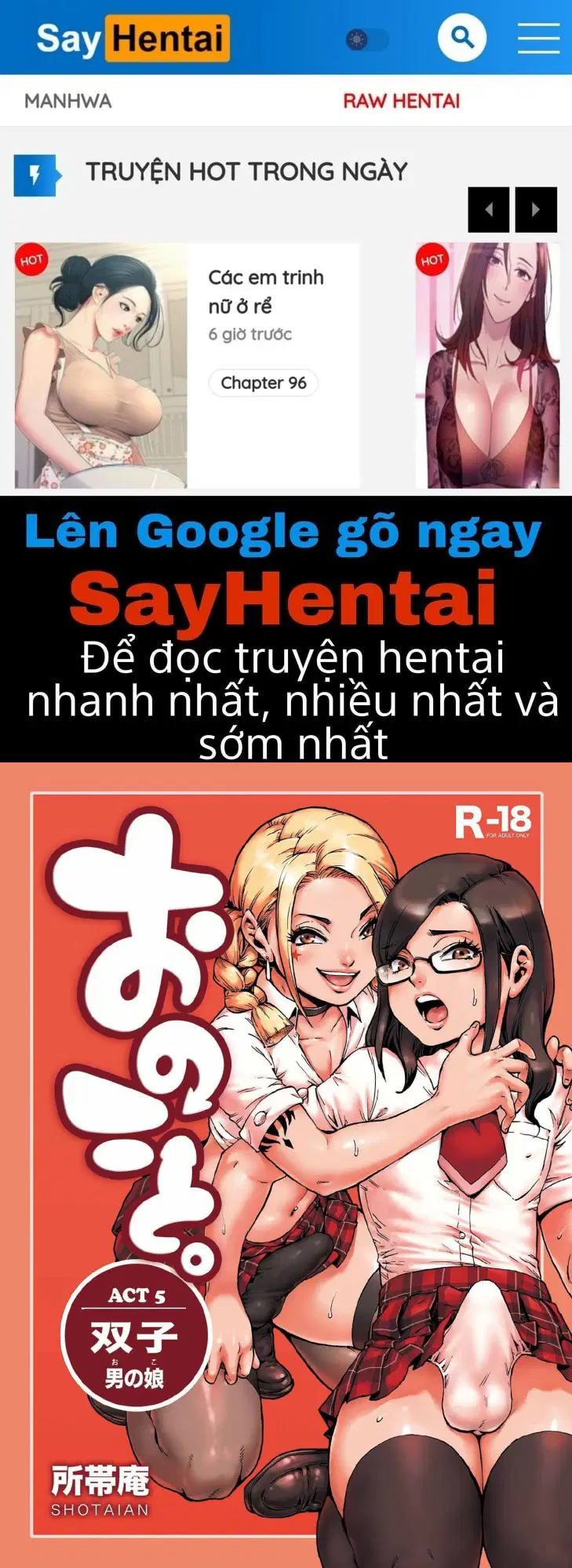 Với Các Cô Gái. Hồi 5_ Cặp Song Sinh - Trang 1