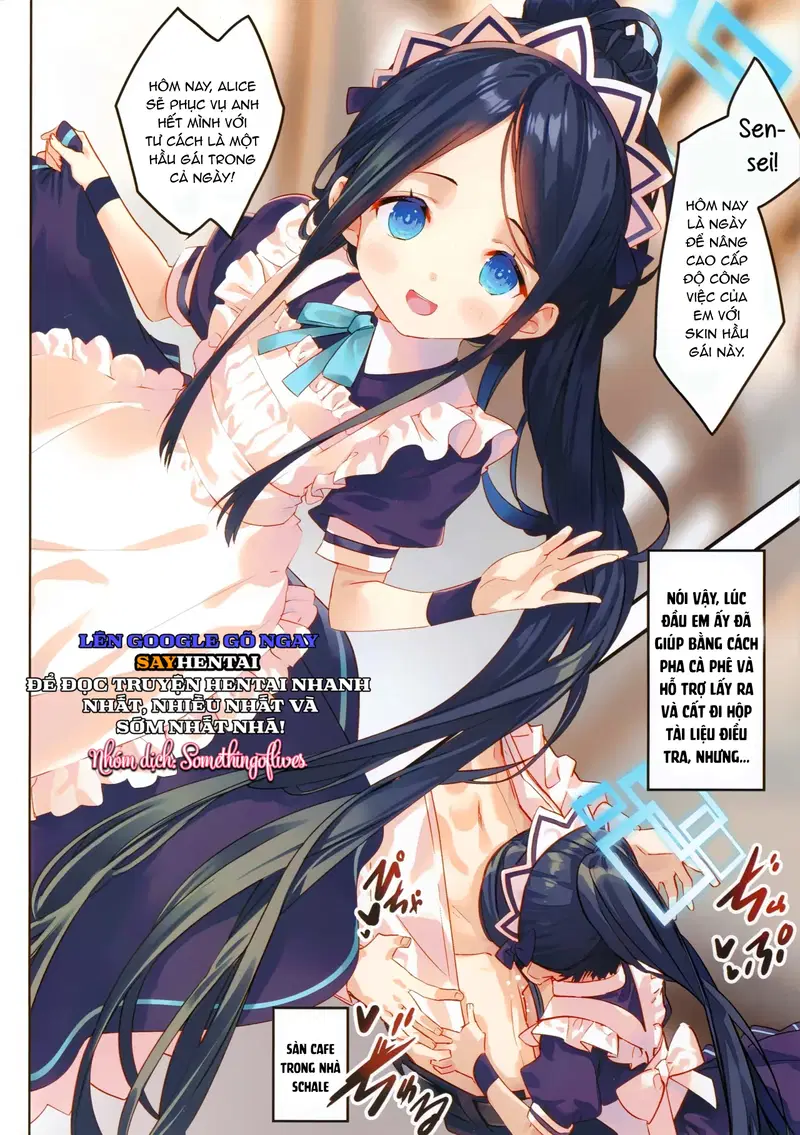 Liệu Sensei có chinh phục được cô hầu gái Alice không - Trang 2