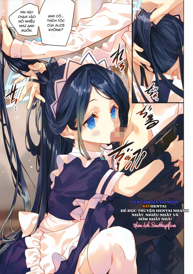 Liệu Sensei có chinh phục được cô hầu gái Alice không - Trang 3