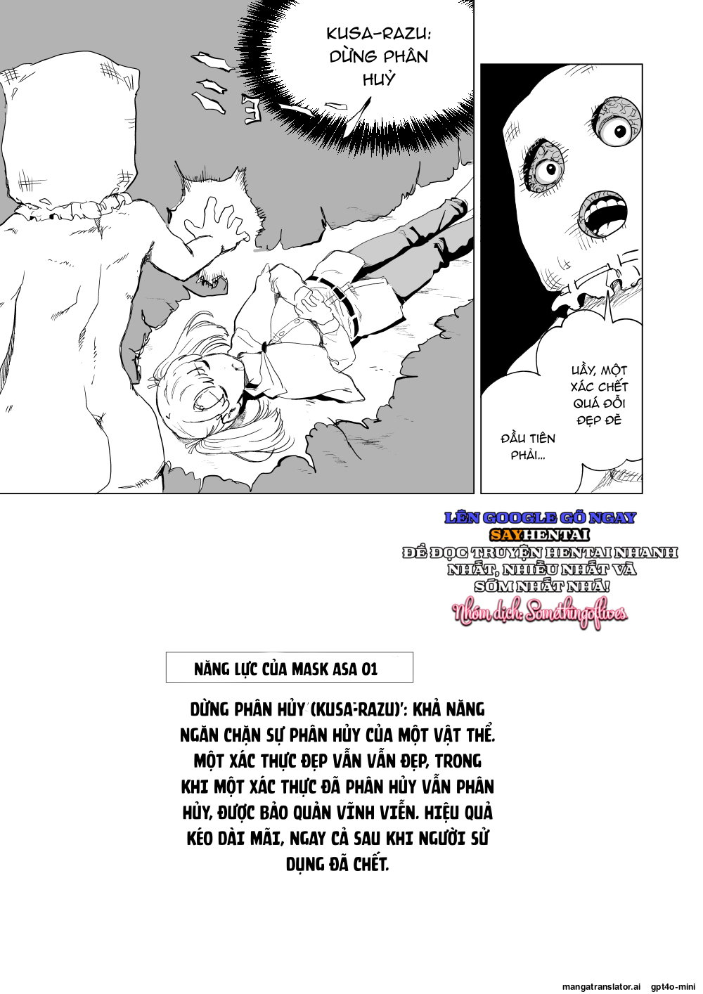 Mặt nạ Asa của Corpse Collector - Trang 5