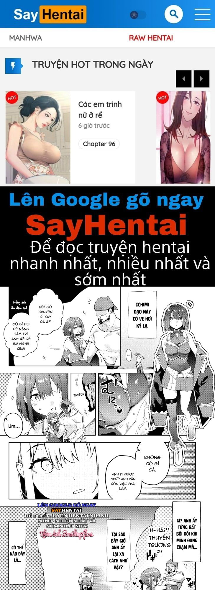 Ăn món Omurice ngọt ngào và mềm mại của Marine một cách miễn cưỡng_! - Trang 1