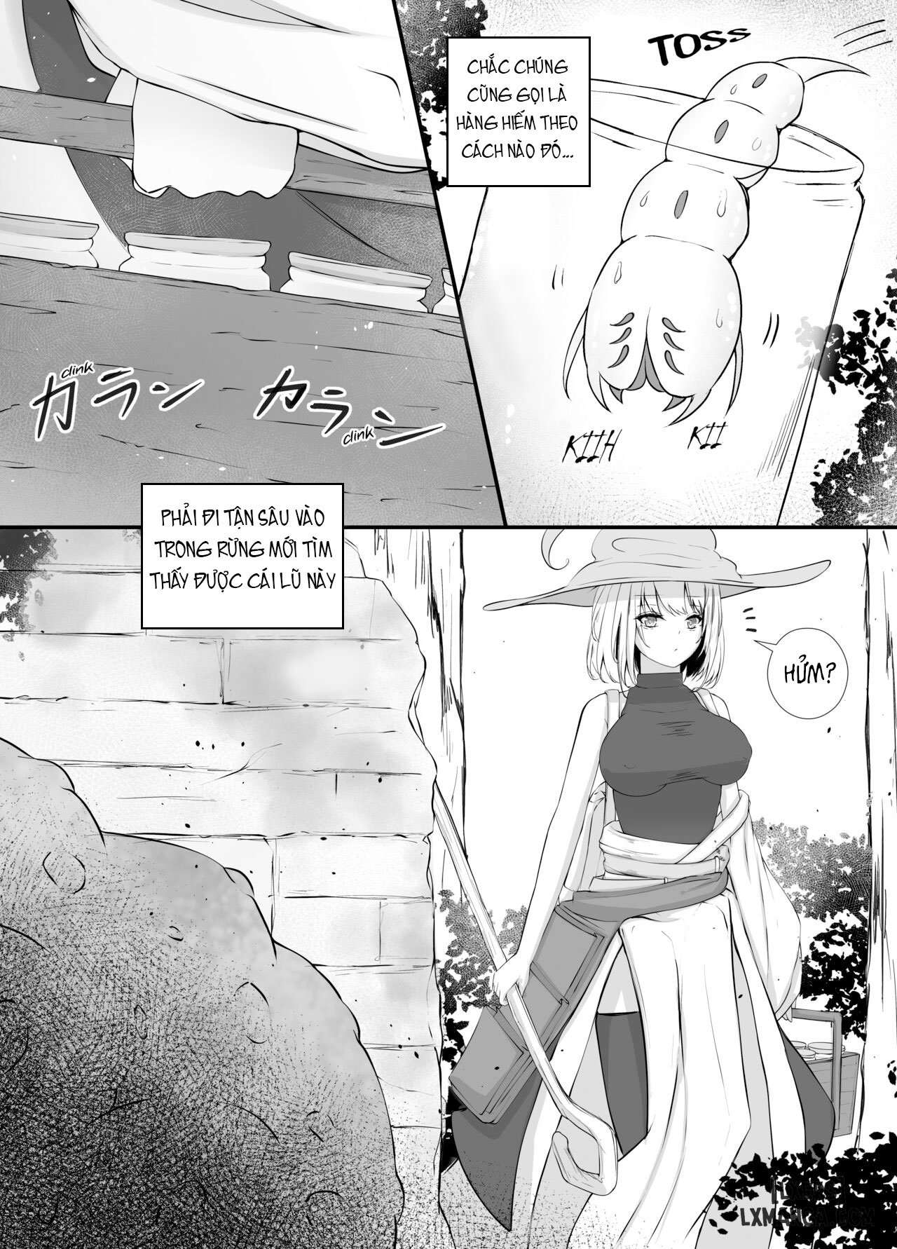 Onna Mahoutsukai-san Mushikan Hanashi - Trang 3