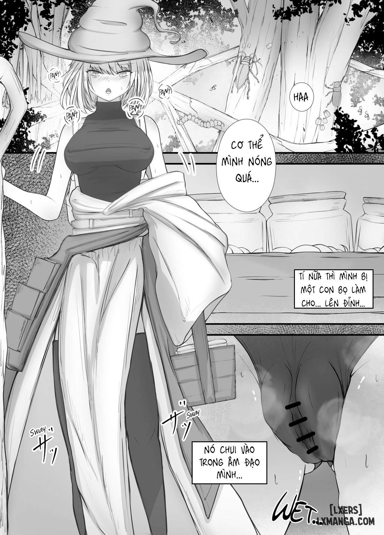 Onna Mahoutsukai-san Mushikan Hanashi - Trang 13