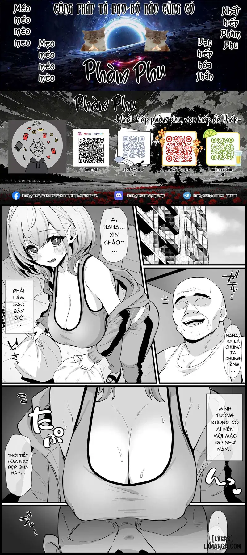 No-Bra de Itara Douman no Oji-san ni Tsukamatchatta Noel - Trang 1