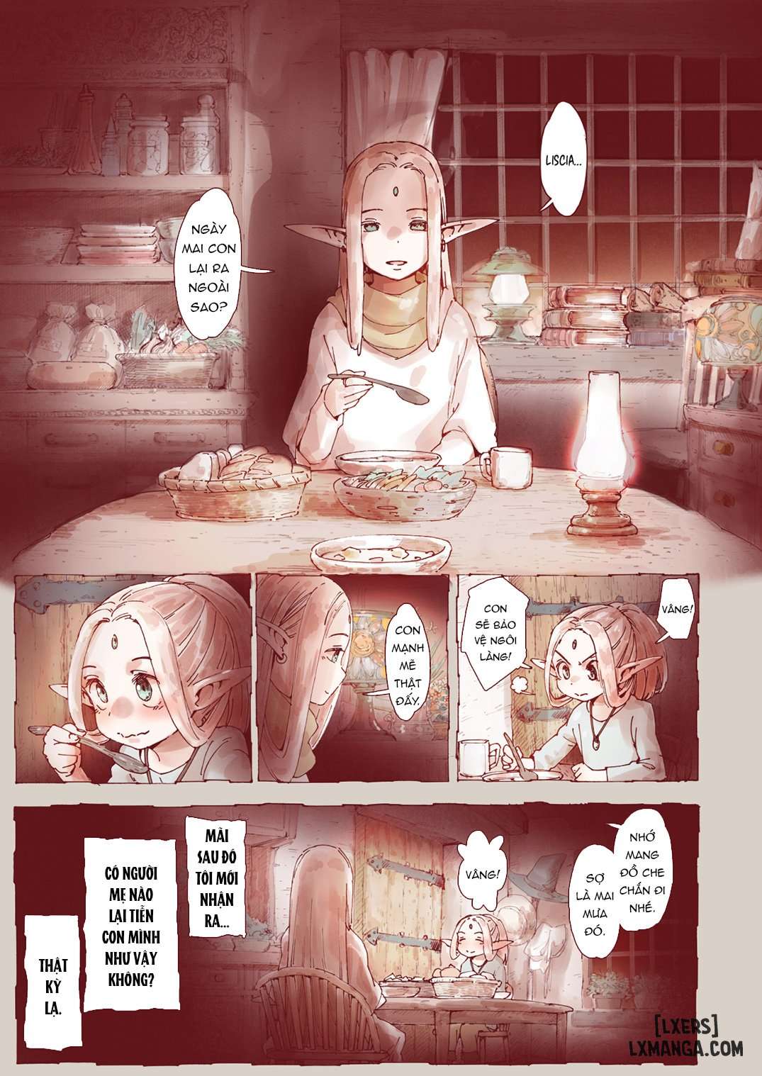 Witch of Depravity: How the Young Hero and a Tiny Elf Fell Victim to a Sorceres - Trang 3