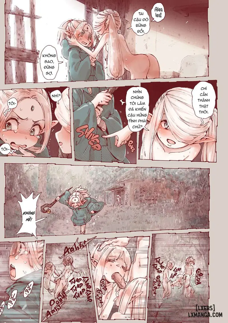 Witch of Depravity: How the Young Hero and a Tiny Elf Fell Victim to a Sorceres - Trang 5