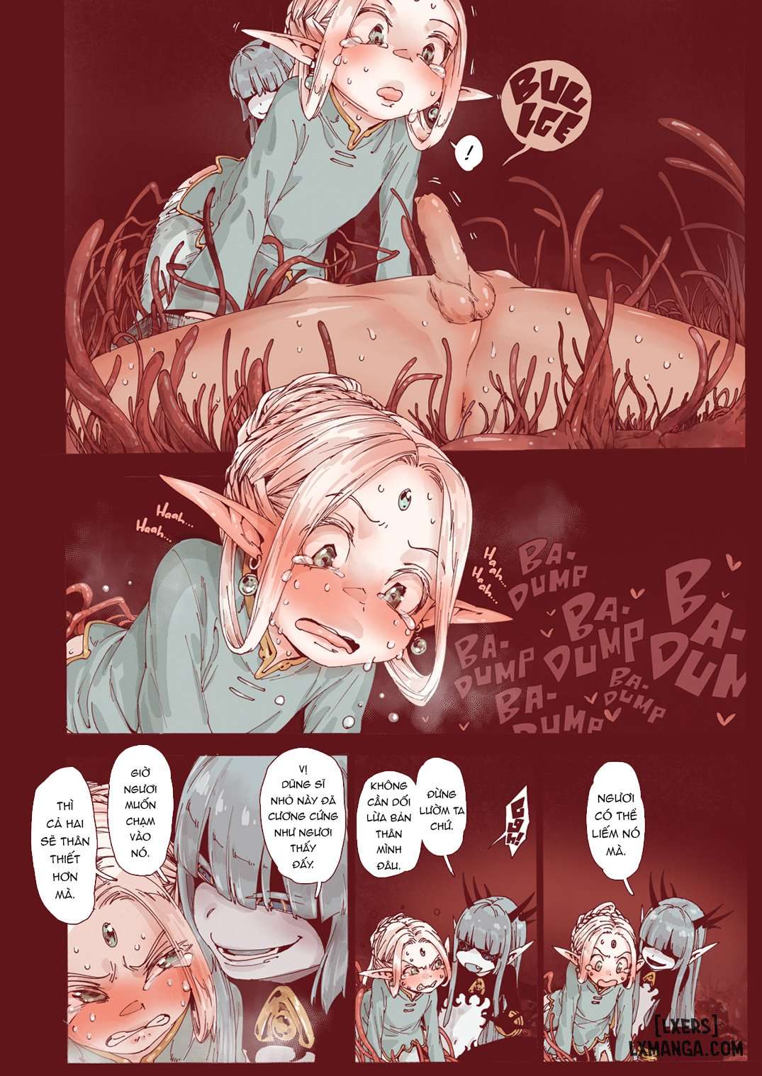 Witch of Depravity: How the Young Hero and a Tiny Elf Fell Victim to a Sorceres - Trang 10