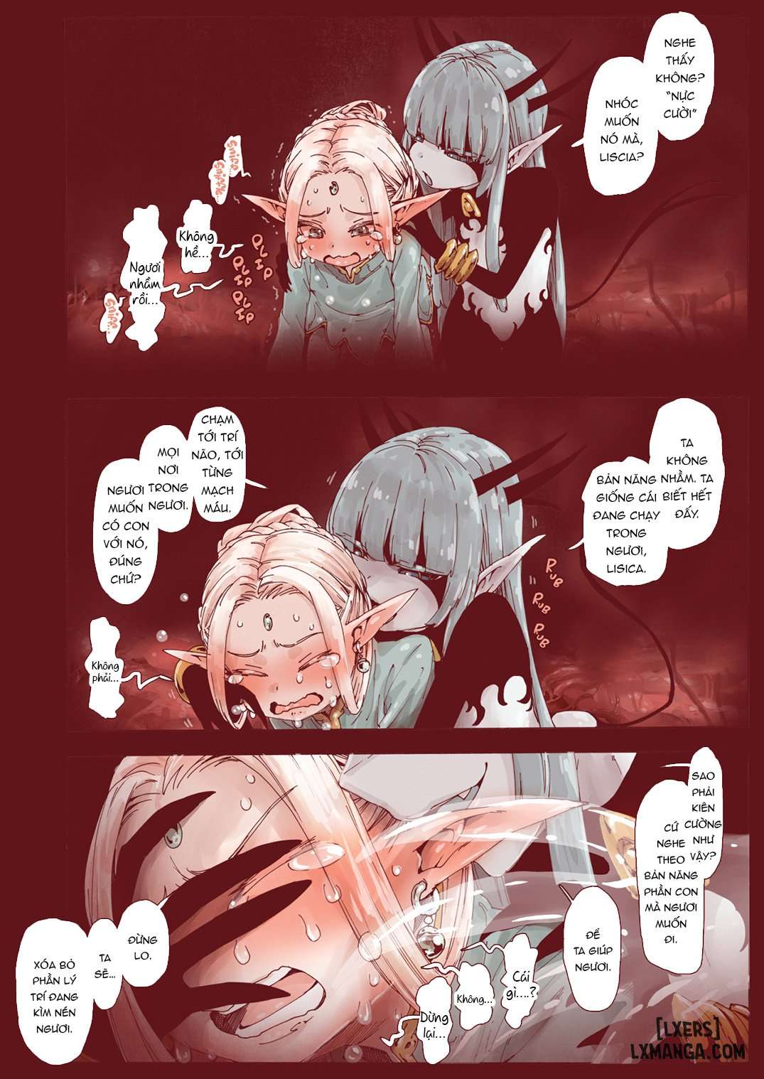 Witch of Depravity: How the Young Hero and a Tiny Elf Fell Victim to a Sorceres - Trang 12