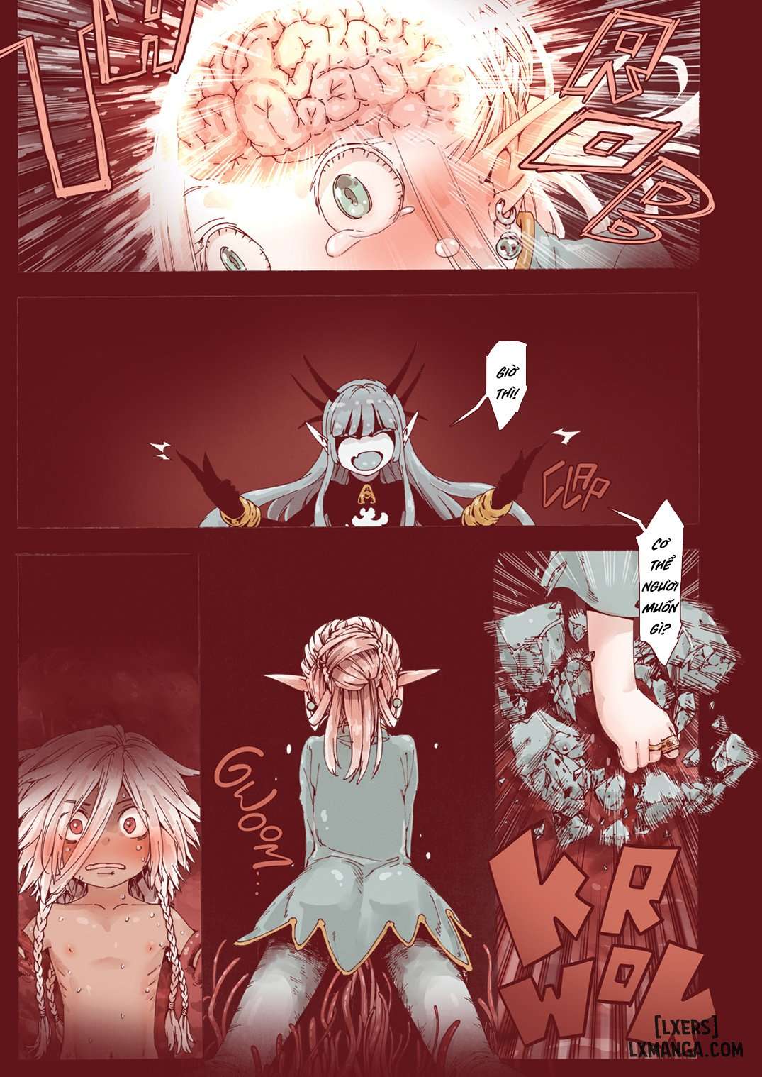 Witch of Depravity: How the Young Hero and a Tiny Elf Fell Victim to a Sorceres - Trang 13