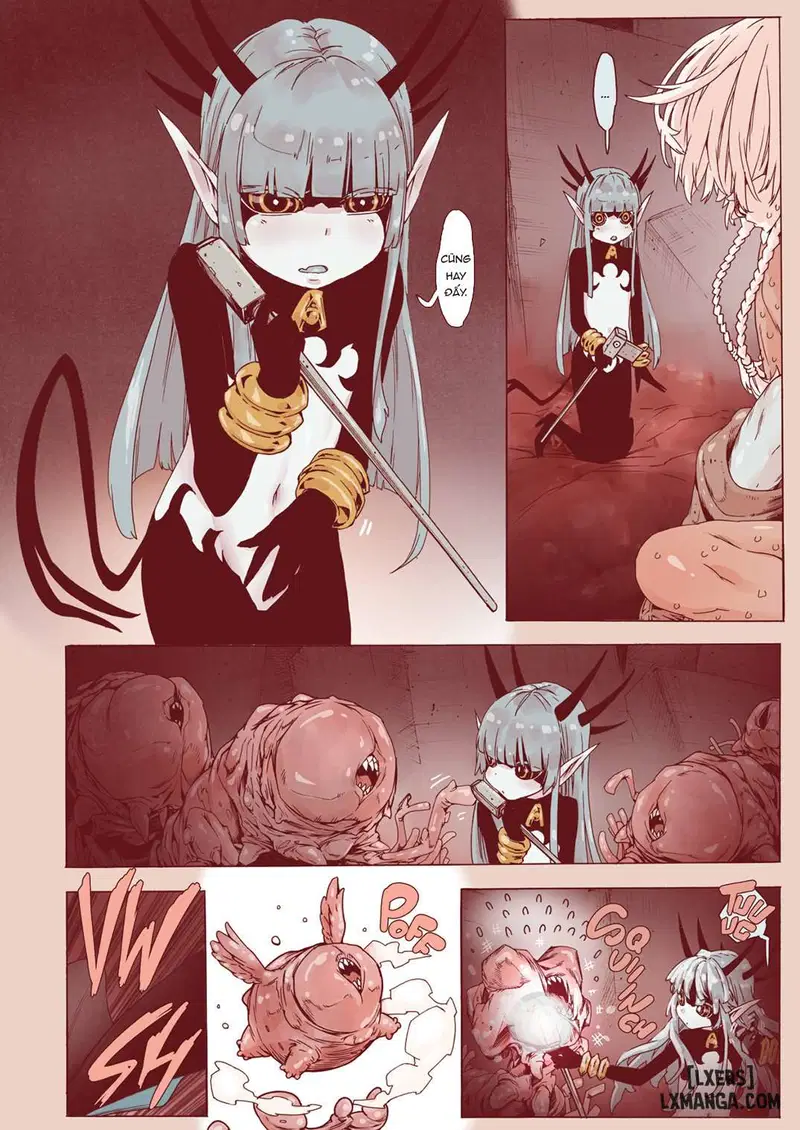 Witch of Depravity: How the Young Hero and a Tiny Elf Fell Victim to a Sorceres - Trang 10