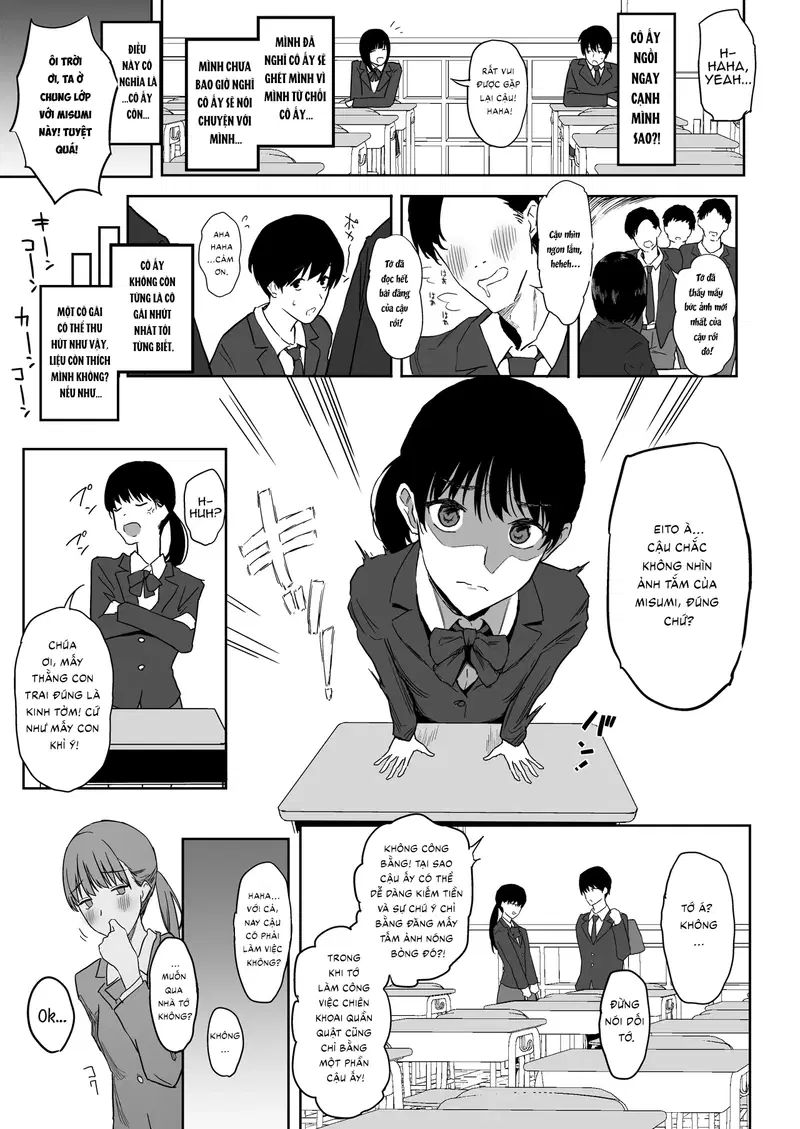 Em Vẫn Còn Yêu Anh. ~Bạn Học Xưa Từng Bị Tôi Phủ Phàng Nay Lột Xác Thành Idol Ảnh Khỏa Thân Ngực Khủng, Quyến Rũ Anh Chàng Đã Có Bạn Gái Là Tôi_ Sex Ngoại Tình NTR Ngược~ - Trang 8