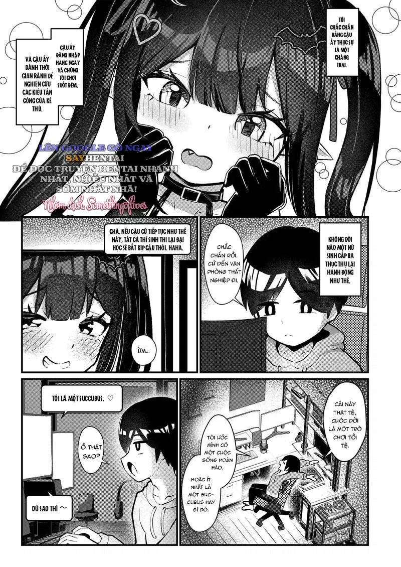 Chuyện Gã Trai Tân Khó Tính Đi Offline, Rồi Dùng _Của Quý_ Cầu Hôn (Tỏ Tình) Với Succubus - Trang 6