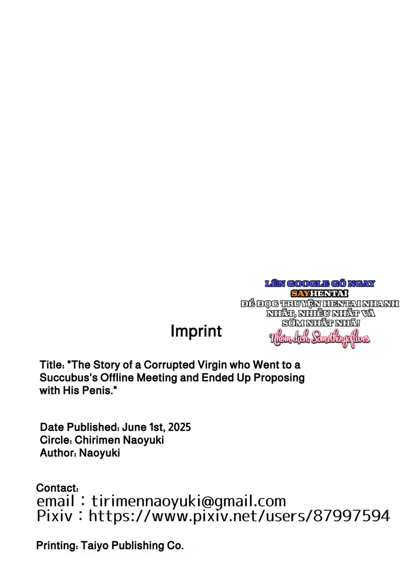 Chuyện Gã Trai Tân Khó Tính Đi Offline, Rồi Dùng _Của Quý_ Cầu Hôn (Tỏ Tình) Với Succubus - Trang 24