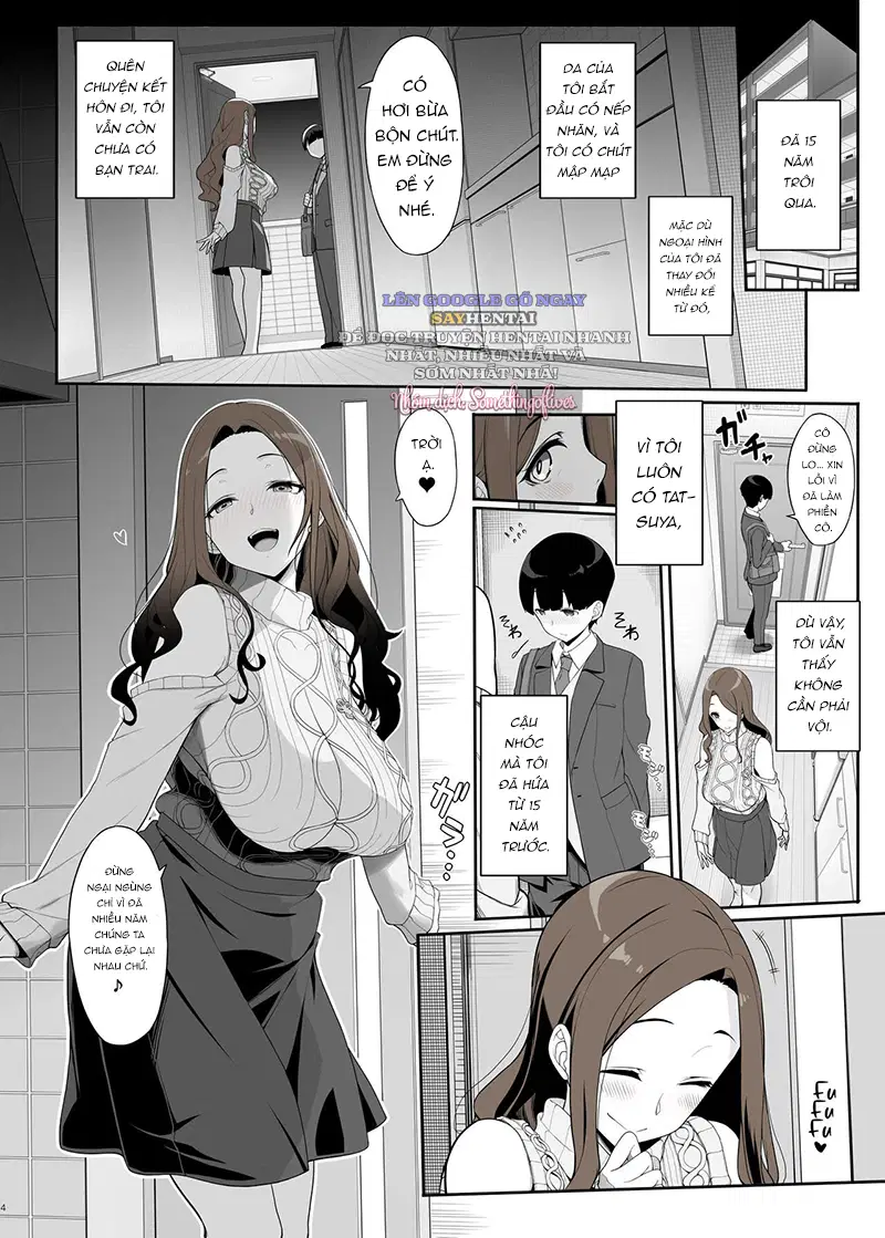 Chuyện Tôi Gặp Lại Cô Chị Gái Chung Tình, Rồi Bị Nàng Cầu Hôn Một Cách Dâm Đãng Và Bị Đắm Chìm Trong Tình Dục - Trang 3